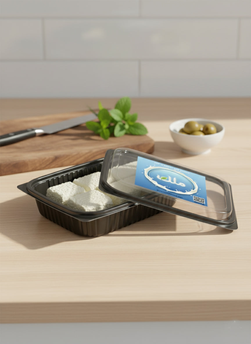 جبنة قريش بلدى طبيعى 100%