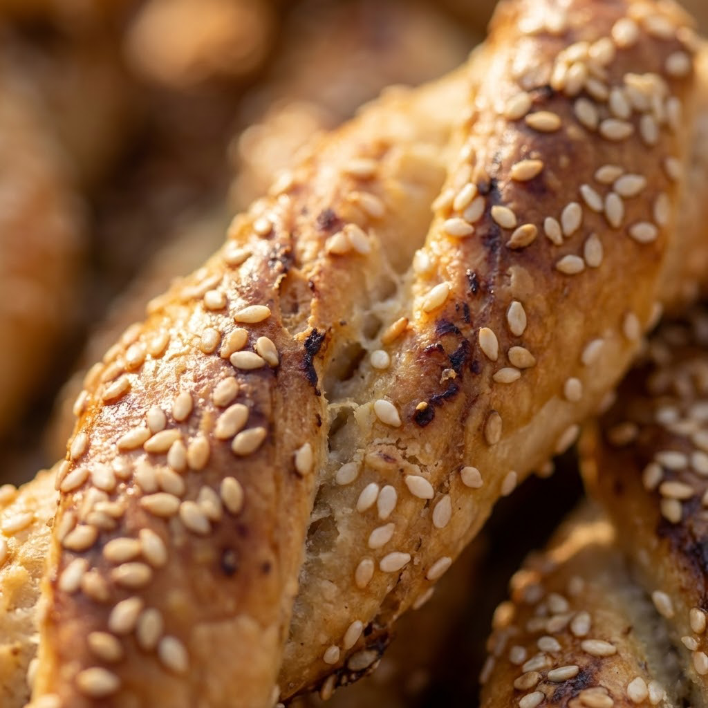 قراقيش فلاحى بالعجوة والسمسم