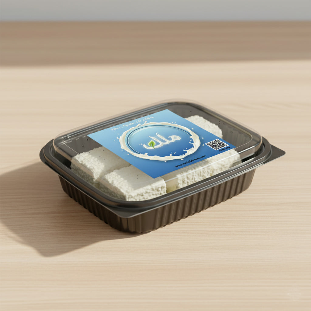 جبنة قريش بلدى طبيعى 100%