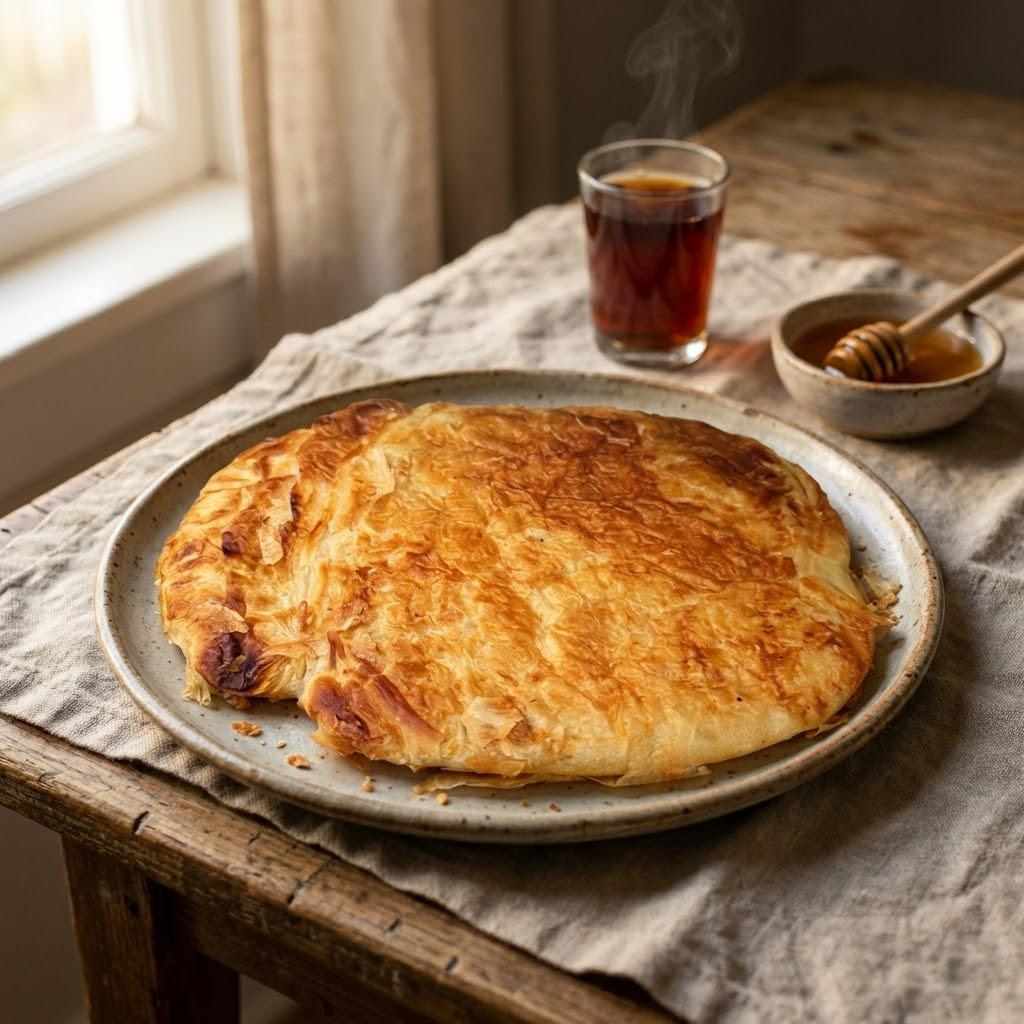 فطيرة بالزبدة البلدى