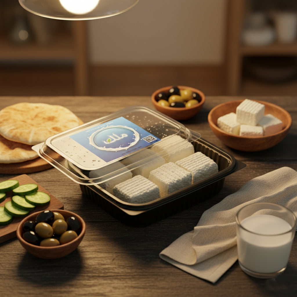 جبنة قريش بلدى طبيعى 100%