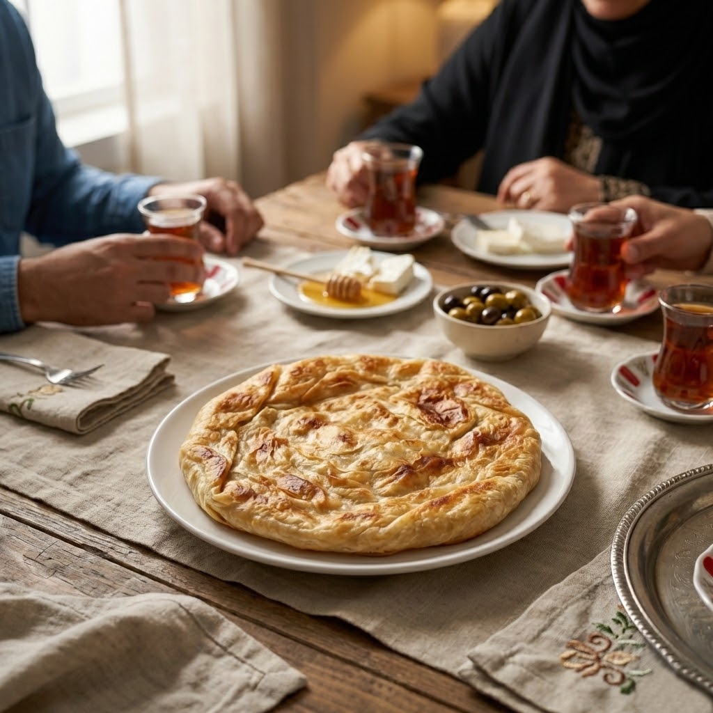 فطيرة بالزبدة البلدى